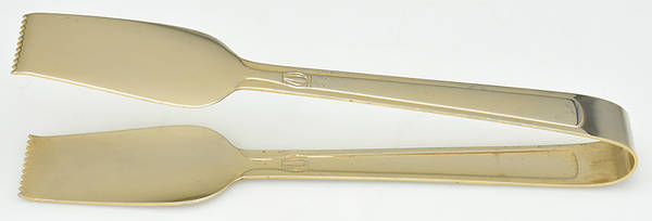 Gold Sanderling (Gold Electroplate) 1-Piece Salad Tongs