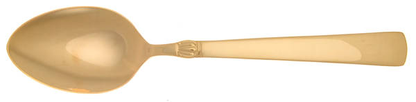 Gold Sanderling (Gold Electroplate) Place/Oval Soup Spoon