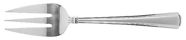 Newhall Matte (Stainless) Medium Solid Cold Meat Serving Fork