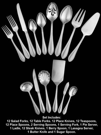 Concannon (Stainless) 81 Piece Set