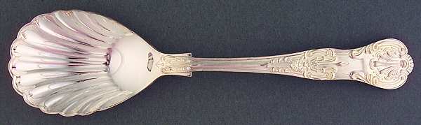 Queens (Silverplate) Sugar Shell Spoon
