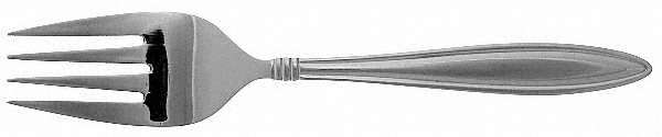Celebration (Stainless) Large Solid Cold Meat Serving Fork