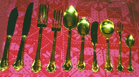 RDS120 (Gold Electroplate) Fork