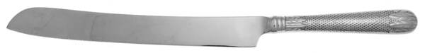 Laurel-Honeycomb (Stainless) Wedding Cake Knife with Stainless Blade HC