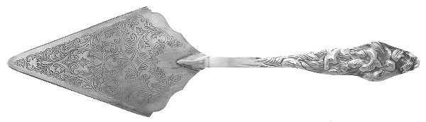 RAM2 (Silverplate) Solid Pastry Server