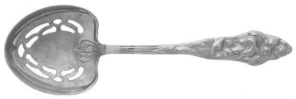 RAM2 (Silverplate) Solid Pierced Casserole Spoon
