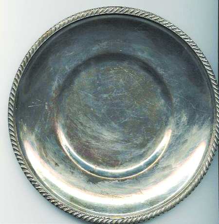 Buckingham (Silverplate, Hollowware) 10" Sandwich Plate