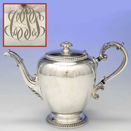 Buckingham (Silverplate, Hollowware) Silverplate Coffee Pot