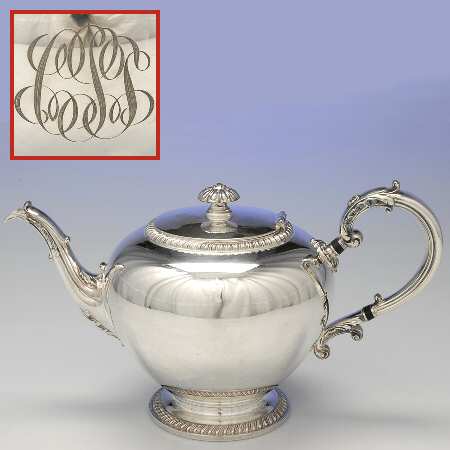 Buckingham (Silverplate, Hollowware) Silverplate Teapot