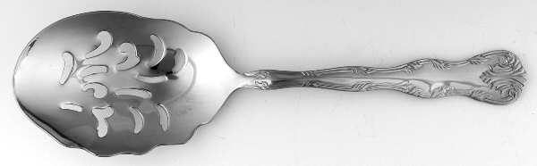 Victoria (Stainless) Solid Macaroni Server