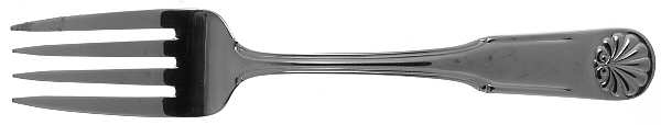 Entree (Stainless) Large Solid Cold Meat Serving Fork