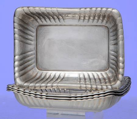 X303 (Sterling, Hollowware) Sterling Nut Dish - Set of 4