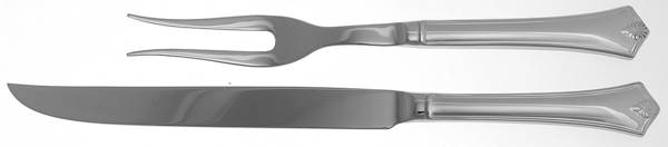 Churchill (Stainless) Large 2-Piece Roast Carving Set w/Stainless Blade