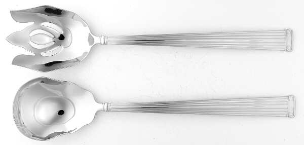 Emporium (Stainless) (2 Pc) Solid Salad Set