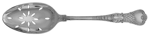 Coburg (Silverplate) Pierced Tablespoon (Serving Spoon)
