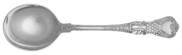 Coburg (Silverplate) Round Bowl Soup Spoon (Gumbo)
