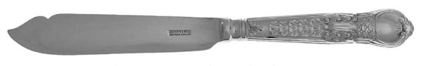 Coburg (Silverplate) Individual Fish Knife with Silverplate Blade