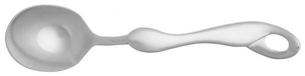 Ricciolo (Stainless) Round Bowl Soup Spoon (Cream Soup) HC