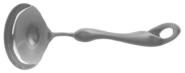 Ricciolo (Stainless) Solid Gravy Ladle