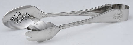 Angela (Stainless) Ice Serving Tongs Large HC