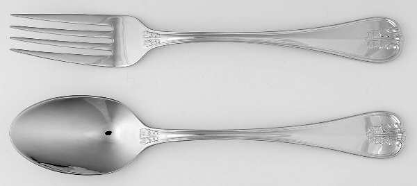 Angela (Stainless) Solid Serving Set by Ricci (Argentieri)