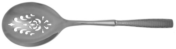 Anvil (Stainless) Casserole Spoon with Pierced Stainless Bowl HC