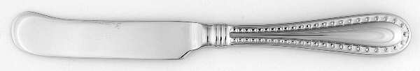 Rivets (Stainless, Glossy) Hollow Handle Master Butter Knife