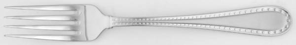 Rivets (Stainless, Satin) Solid Serving Fork by Ricci (Argentieri)