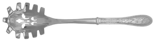 Japanese Bird and Bamboo (Stainless) Pasta Server with Stainless Bowl HC