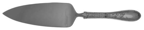 Japanese Bird and Bamboo (Stainless) Pie Server with Serrated Stainless Blade HC