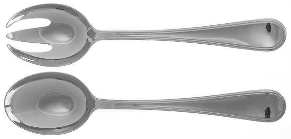 Ascot (Stainless) (2 Pc) Solid Salad Set