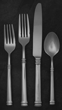 Bramasole (Stainless) 4 Piece Place Setting by Ricci (Argentieri)