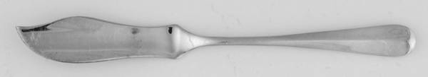 Queen Anne (Silverplate) Flat Handle Master Butter Knife
