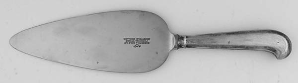 Queen Anne (Silverplate) Pie Server with Stainless Blade