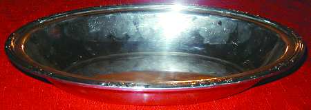 4020 (Silverplate, Hollowware) Silverplate Oval Vegetable Bowl