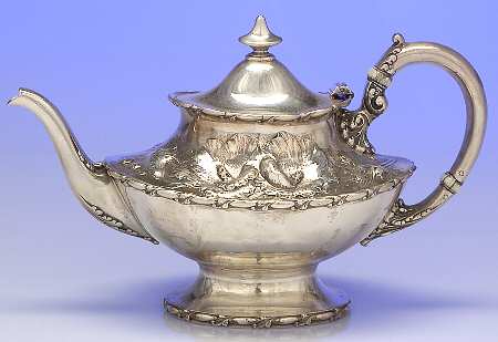 118 (Sterling, Hollowware) Teapot