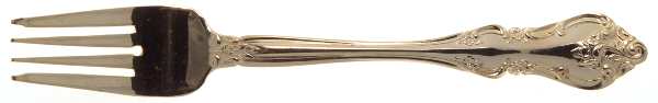RXV2-Gold Electroplate Individual Salad Fork