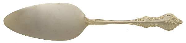 RXV2-Gold Electroplate Solid Pie Server