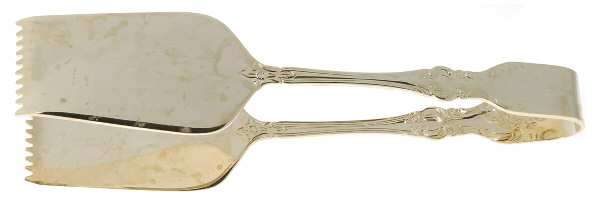 RXV2-Gold Electroplate 1-Piece Salad Tongs