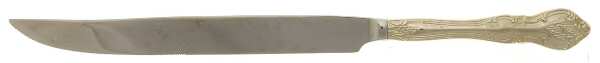 RXV2-Gold Electroplate Large Stainless Blade Roast Carving Knife