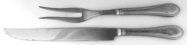 Tradition-Tanglewood (Stainless) Large 2-Piece Roast Carving Set w/Stainless Blade