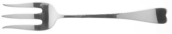 RDS133 (Silverplate) Solid Buffet Serving Fork