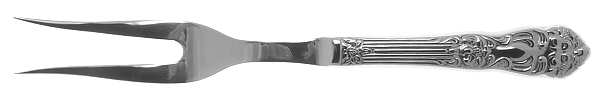 Haversham (Stainless) Large Stainless-Prong Roast Carving Fork