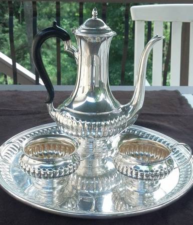 X394 (Sterling, Hollowware) Mini Coffee Pot