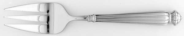 Musee (Stainless) Large Solid Cold Meat Serving Fork