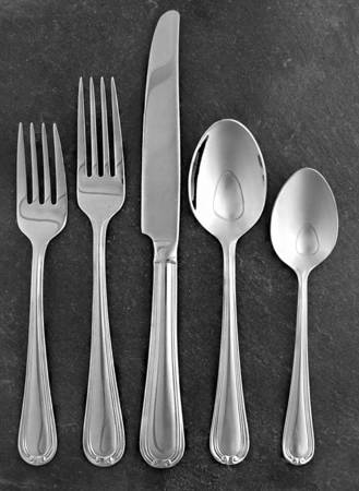Woodbury (Stainless) 5 Piece Place Setting