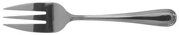 Woodbury (Stainless) Large Solid Cold Meat Serving Fork