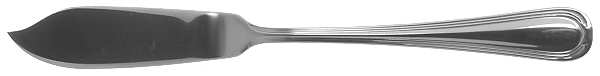 Woodbury (Stainless) Flat Handle Master Butter Knife