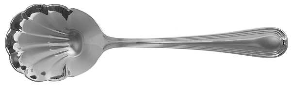 Woodbury (Stainless) Solid Shell Casserole Spoon