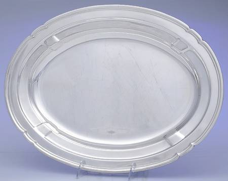 Sir Lancelot (Silverplate, Hollowware) 16" Oval Serving Platter